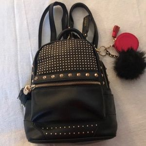 BEBE studded mini backpack